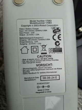 Roomba Base carga y barreras  iRobot