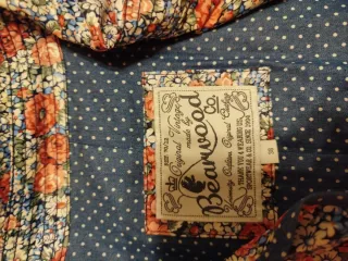 Parka impermeable floral