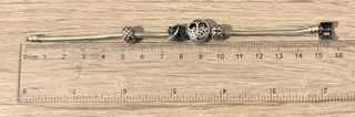 Pulsera Pandora +charms+clips