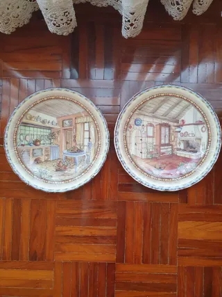 Platos decorativos de pared