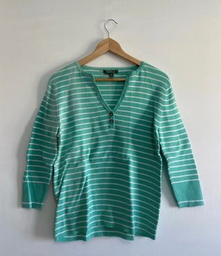 Jersey Ralph Lauren Rayas Talla XL Mujer