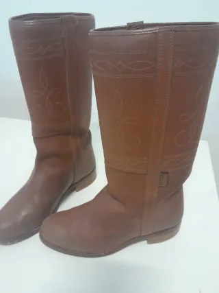 Botas de piel mujer talla 37
