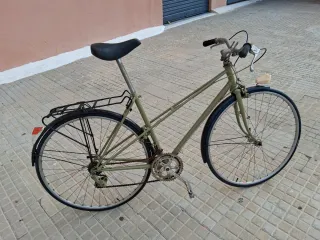 Bicicleta Clásica Verde