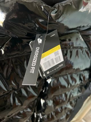 Giubbotto Piumino Nike Nero Swoosh