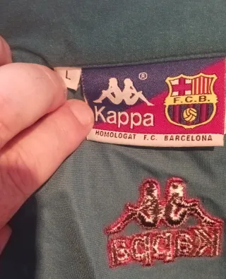 Chaqueta Kappa FC Barcelona original 1996 talla L
