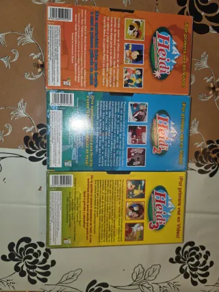 Lote 3 VHS Heidi Películas
