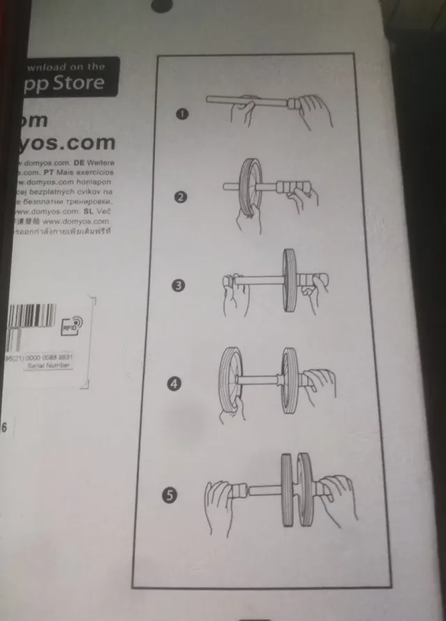 Rulo Abdominales Fitness Domios