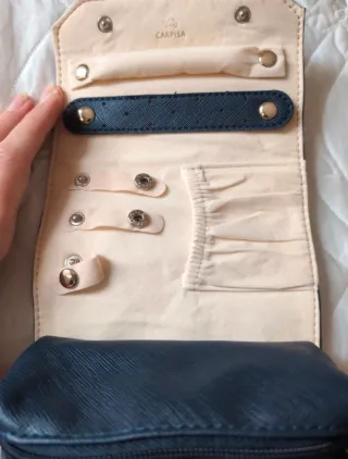 Portagioie da viaggio Carpisa blu