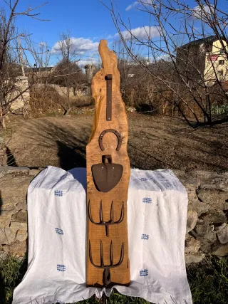 Decoración Rústica Madera y Metal