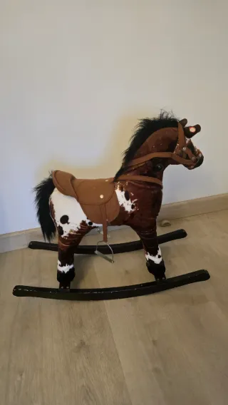 GANGA 2×1 Caballito balancín Y Andador correpasil