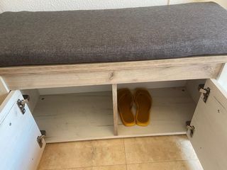 Mueble recibidor perchero y zapatero