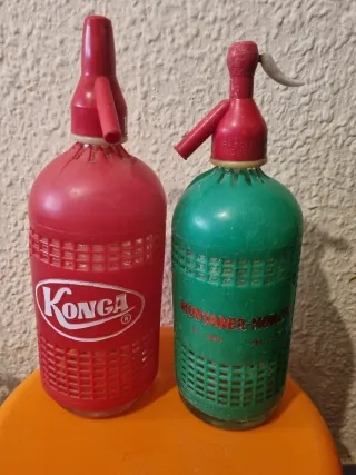 Lote 4 sifones antiguos Albiac y La Margarita