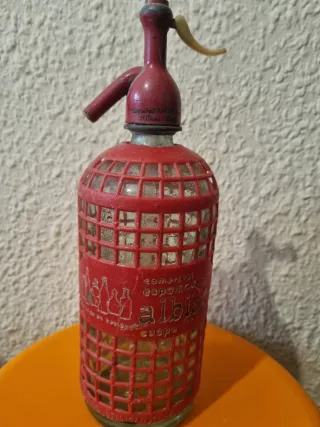 Lote 4 sifones antiguos Albiac y La Margarita