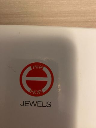 Orecchini Hip Hop Blu e Viola