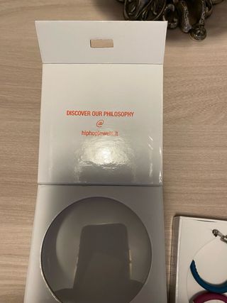 Orecchini Hip Hop Blu e Viola