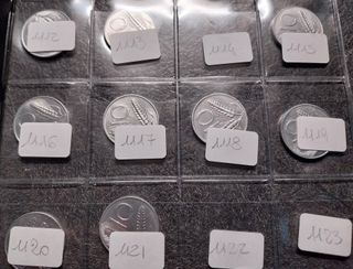 16 Monete 10 Lire Spighe Grano dal '67 al '83 Ita