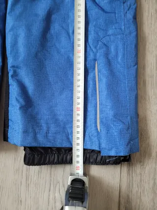Pantalón de esquí azul 131-140 cm