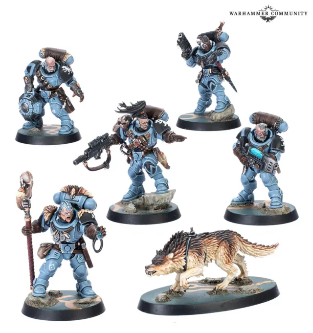Warhammer kill team Exploradores Lobo