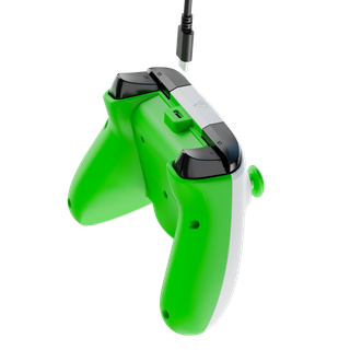 Controller cablato Rematch Core · Bianco Verde