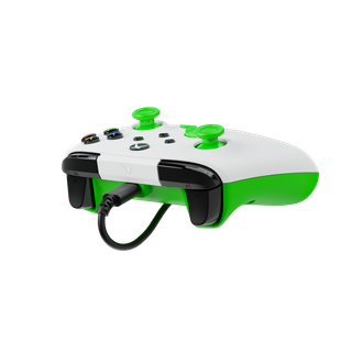 Controller cablato Rematch Core · Bianco Verde