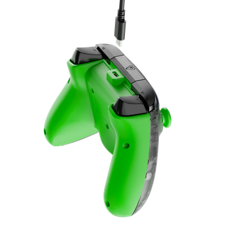 Controller cablato Rematch Core · Ghost Camo Nero e Verde