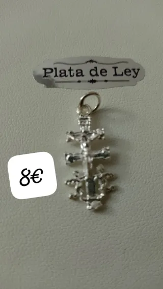 Colgante Cruz Plata