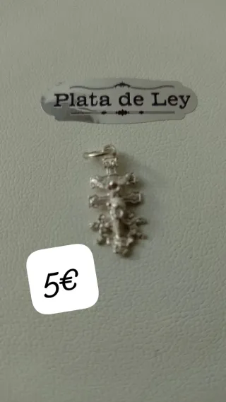 Colgante Cruz Plata