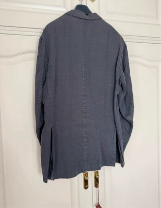 Americana + guardapolvos azul