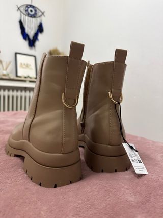 Botas Beige Nuevas Sin Estrenar