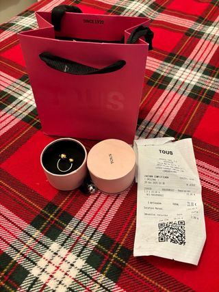 Anillo Tous Baño Oro