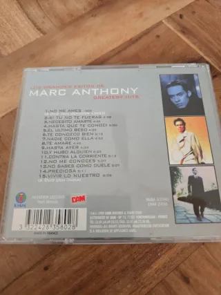 CD Marc Anthony - Desde Un Principio