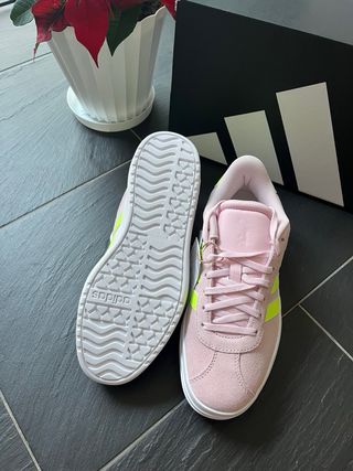 Adidas Bambas Rosa y Flúor Talla 38