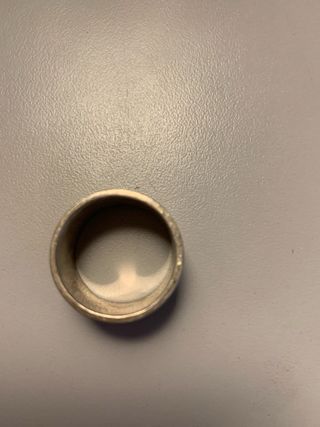 2 Anillos Anchos Plateados