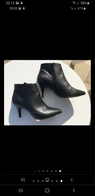 Botines negros tacón Primadonna