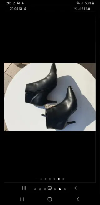 Botines negros tacón Primadonna