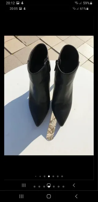 Botines negros tacón Primadonna