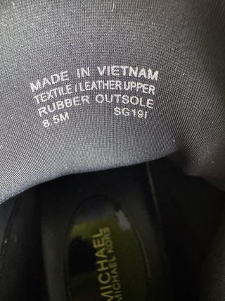 Zapatillas Michael Kors Olympia Talla 8.5