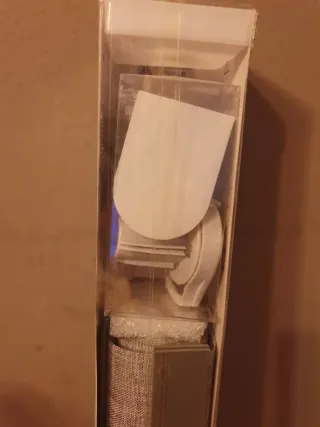 Estor gris nuevo precintado 90/94x250cm