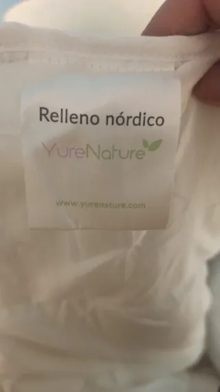 Edredón Nórdico Blanco 170 x 205 cm