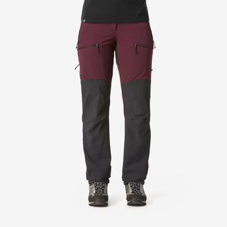 Pantalon de montaña y trekking perlante Mujer Forclaz MT900