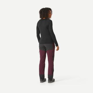 Pantalon de montaña y trekking perlante Mujer Forclaz MT900