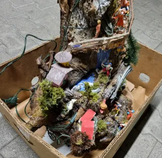 Presepe Natalizio artigianale italiano