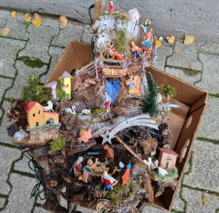 Presepe Natalizio artigianale italiano