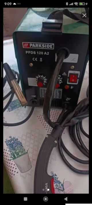Soldadora Parkside PFDS 120 A2 Por no utilizarlo