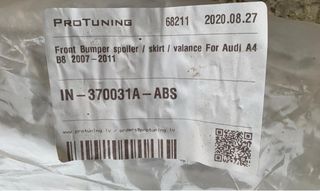 Spoiler Audi A4 b7 2004-2008.