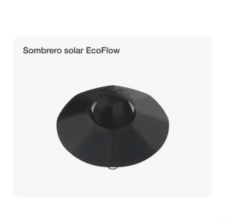 Sombrero "panel" solar EcoFlow
