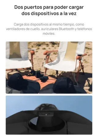 Sombrero "panel" solar EcoFlow