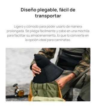 Sombrero "panel" solar EcoFlow