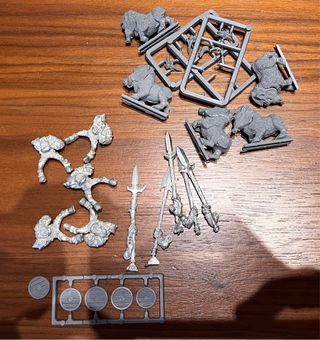 5 Jinetes Jabalí Orcos Warhammer