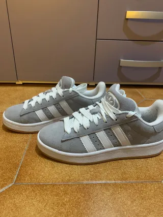 Scarpe Adidas Campus Grigie Bianche ORIGINALI